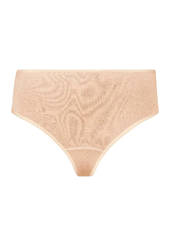 Luxury Moments Lace-Back Brief | Beige 71480-274