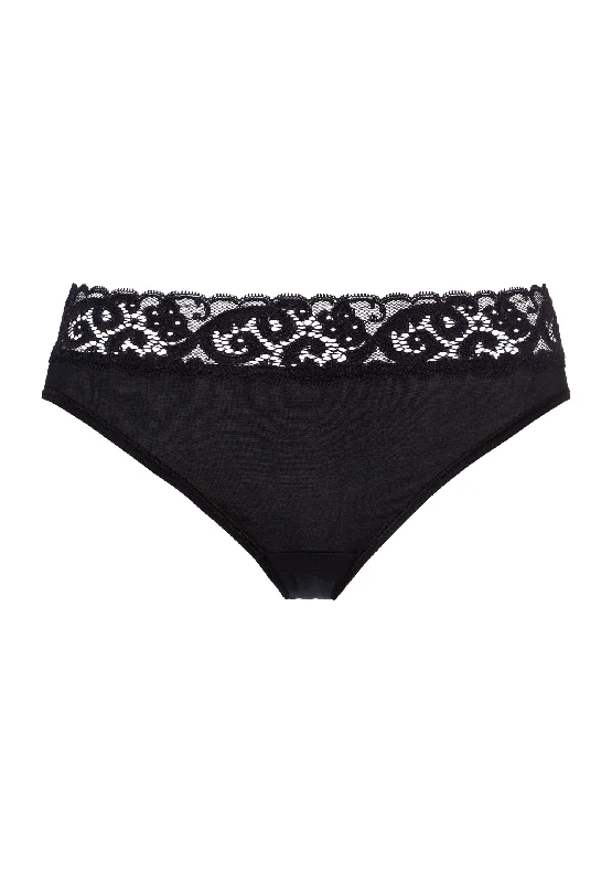 Moments Hi Cut Brief | Black 71481-019