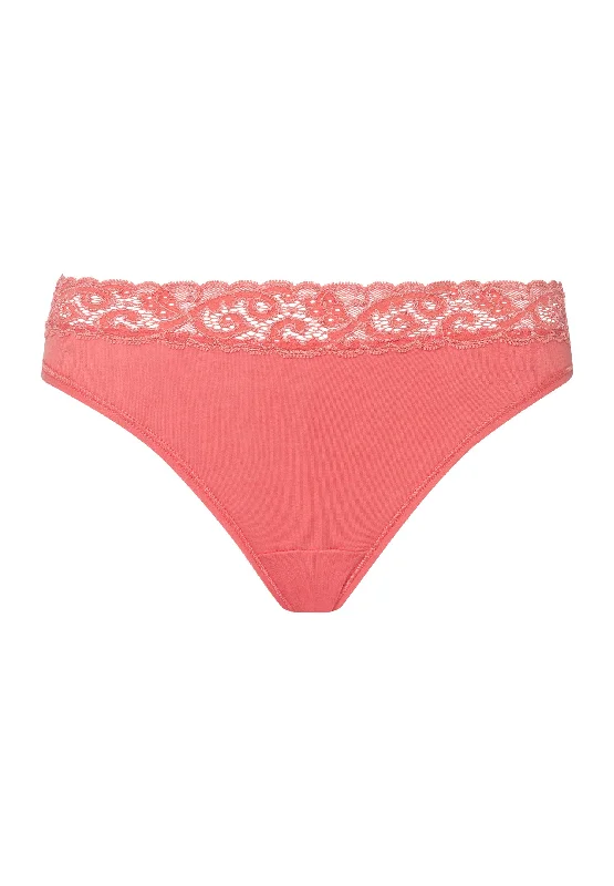 Moments Hi Cut Brief | Porcelain Rose 71481-2309