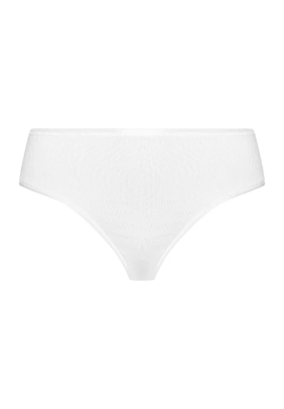 Cotton Seamless Cotton Hi-Cut Full Brief | White 71626-101