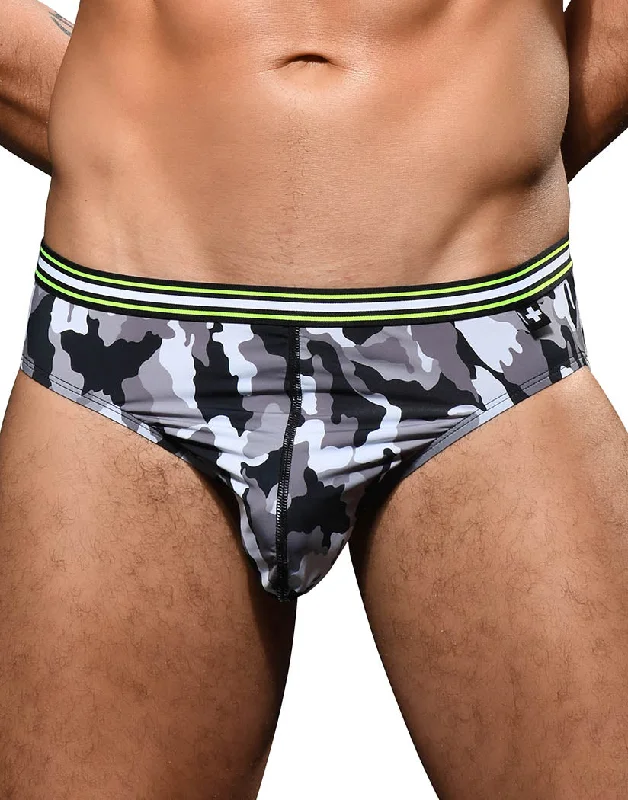 Andrew Christian Camo Boy Brief 3-Pack w/ Almost Naked 92260