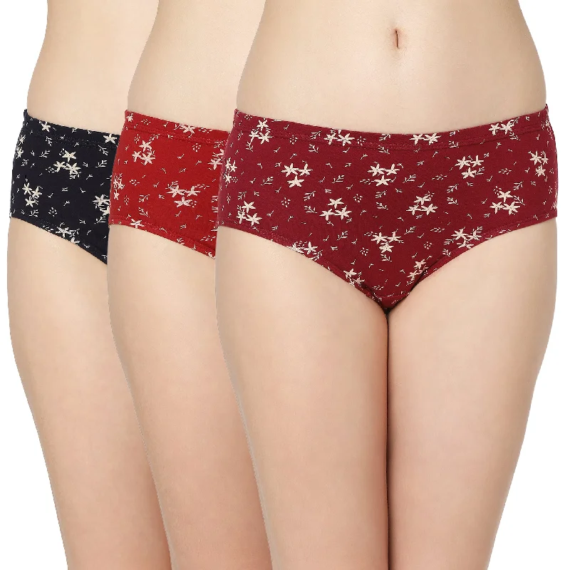 Cotton Printed Hipster Panties-6944