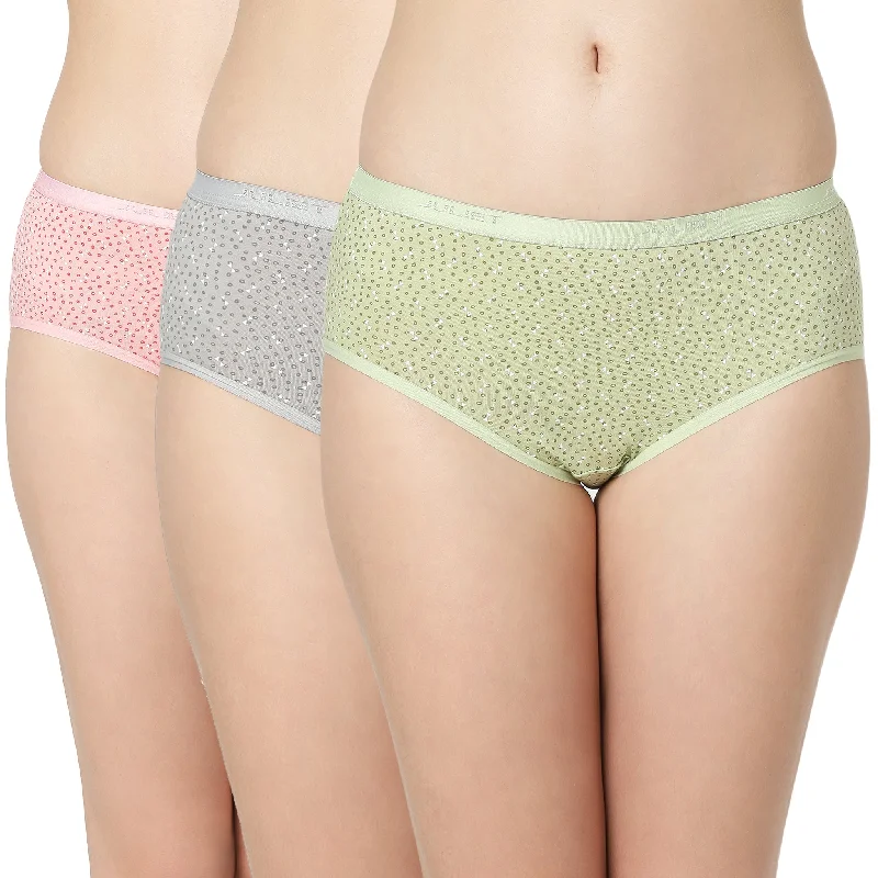 Cotton Printed Hipster Panties-6945