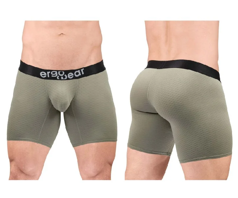 ErgoWear EW1680 MAX FLOW Boxer Briefs Color Smoke Green