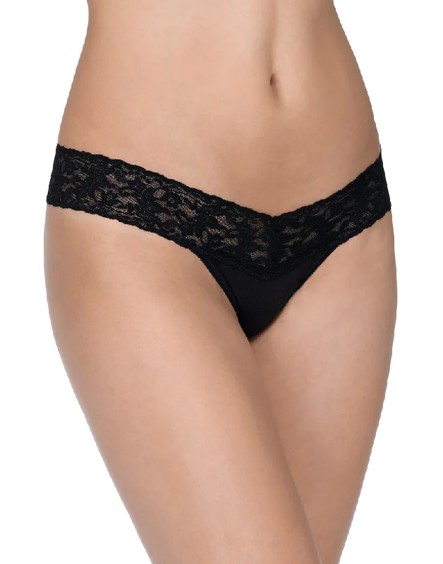 Hanky Panky Cotton With A Conscience Low Rise Thong 891581