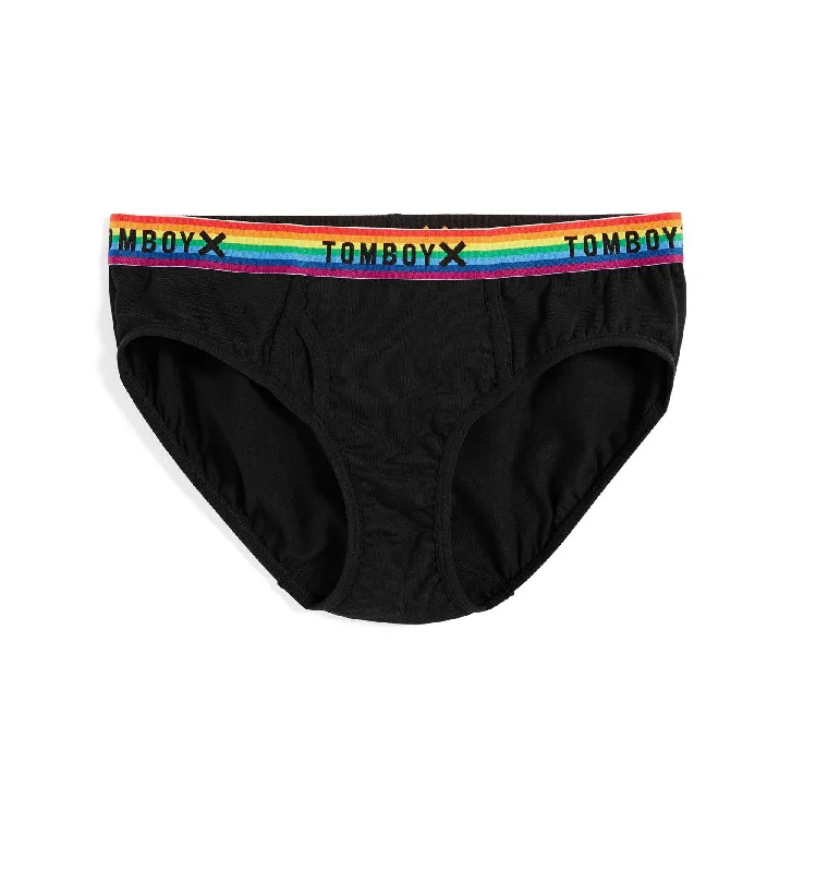 Iconic Briefs - Black Rainbow