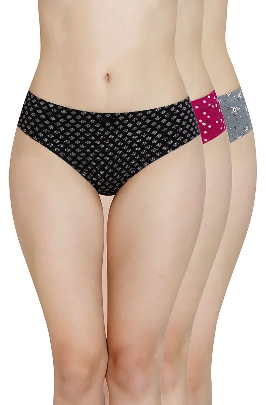 Inner Elastic Waistband Bikini Panty (Pack of 3)