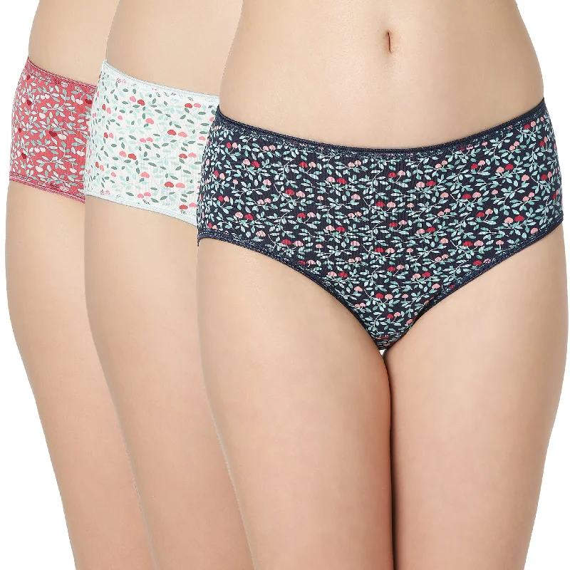 Cotton Printed Hipster Panties-6985