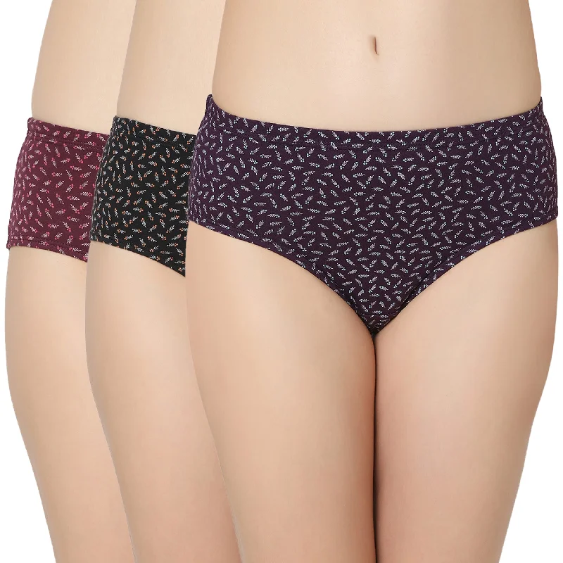 Cotton Printed Hipster Panties-6994