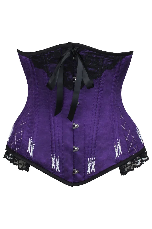 Longline Violet Underbust With Flossing