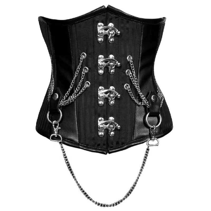 Opaline Gothic Authentic Steel Boned Underbust Corset