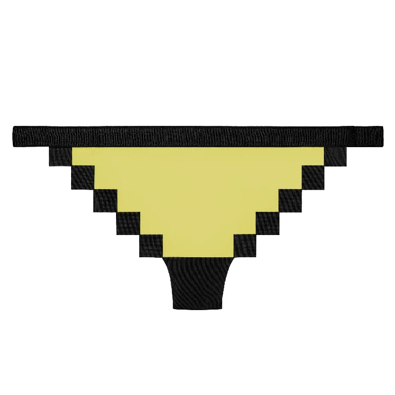 Pixel Panties Ms Pac Hypnotic Yellow