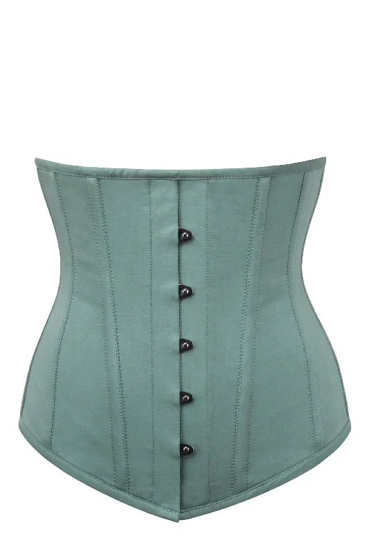 Sage Green Longline Underbust Corset