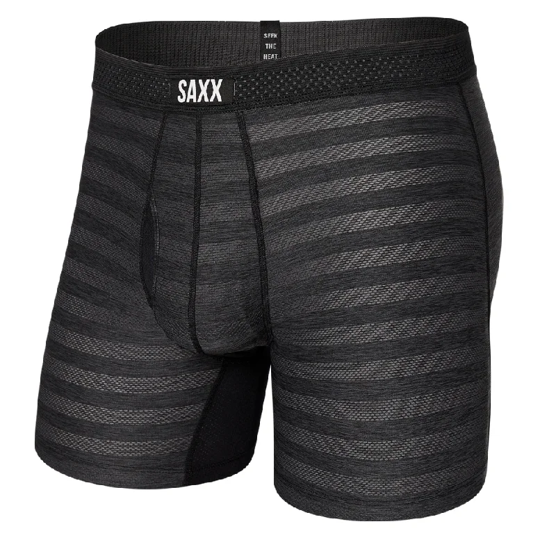 SAXX DROPTEMP COOLING MESH Relaxed Fit Boxer Briefs - SXBB09F BLH