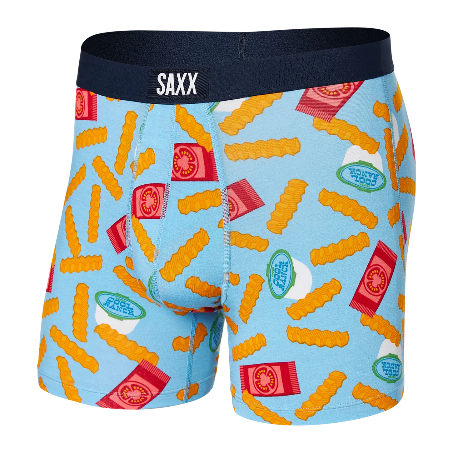 SAXX VIBE SUPER SOFT Boxer Brief / Cool Ranch- Light Blue