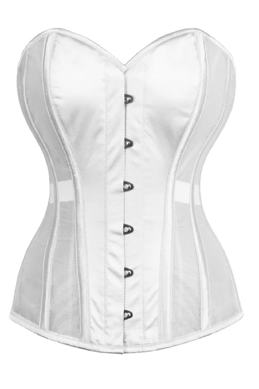 White Undertone Mesh Corset