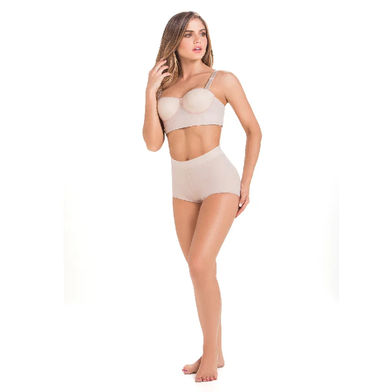 Butt Lifting High Waisted Shapewear Shorts Colombian Fajas MariaE 9469