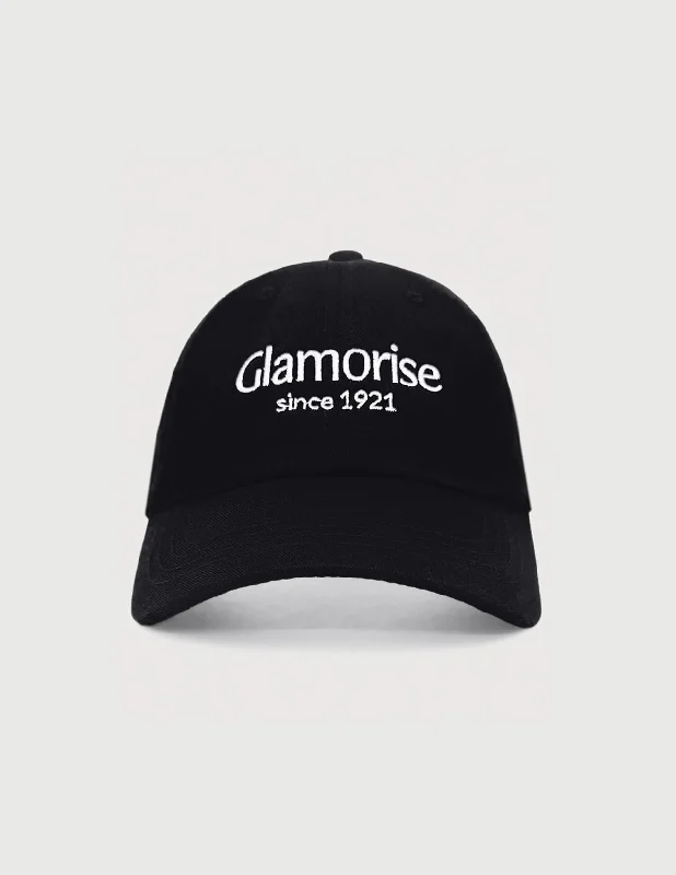 Glamorise Logo Hat Black