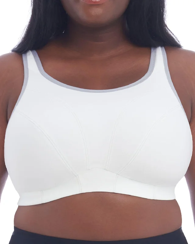 Goddess Sport Wire Free Bra - 6910 - White