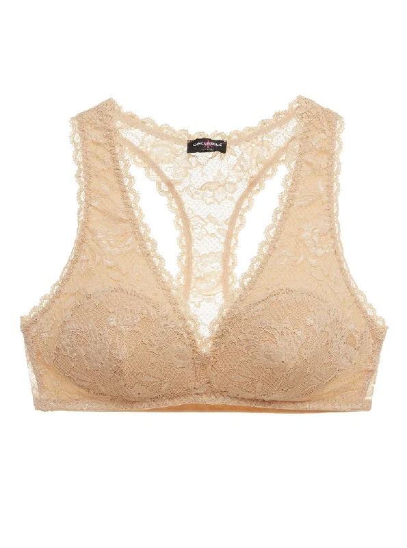 Bralette Imbottita Con Spalline Incrociate