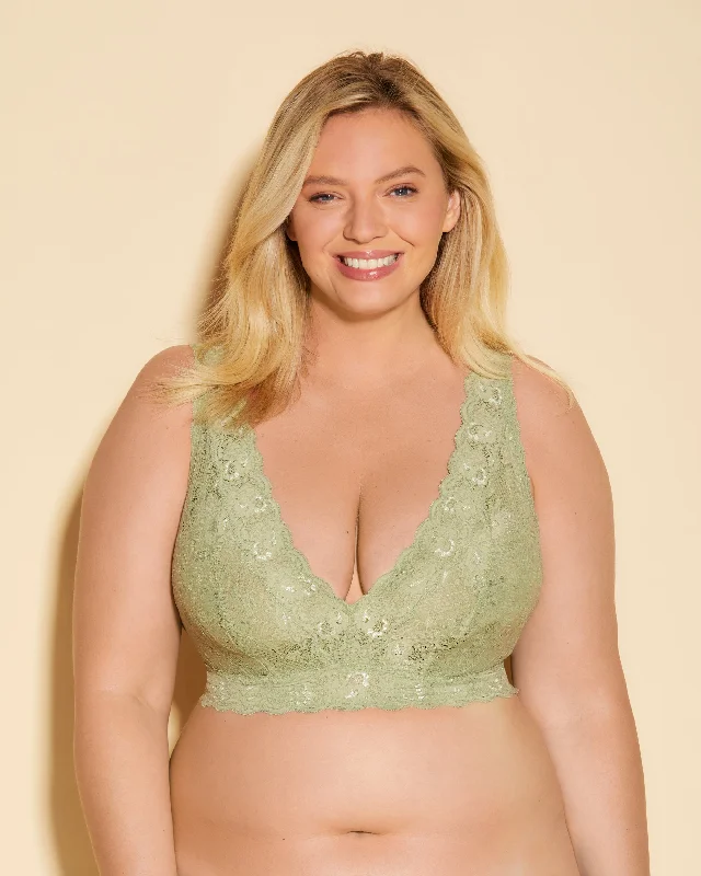 Ultra Curvy Plungie Longline Bralette