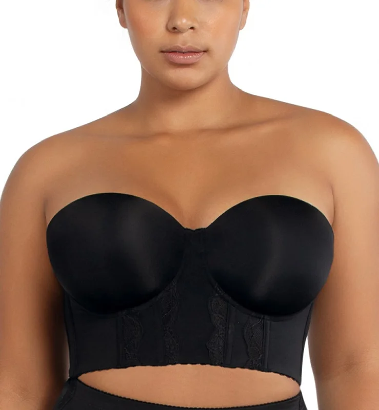 Parfait Elissa Molded Underwire Midi Bustier (P50116) - Black