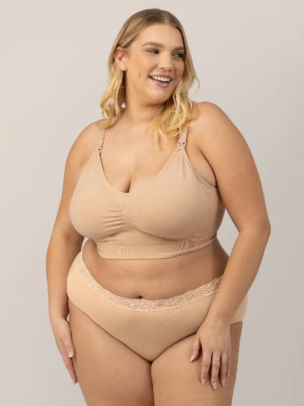 Simply Sublime® Nursing Bra | Beige